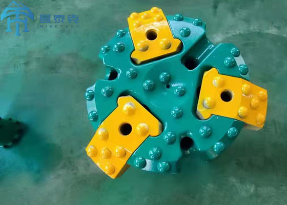 Ql80 Σκανκ Dth Drill Bit Flat Front Design με αέρας σωλήνα για πετρώματα γεώτρηση