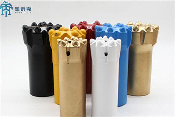 T38 64mm 10 μπιτ κουμπιών τρυπανιών βράχου για την κατασκευή μεταλλείας