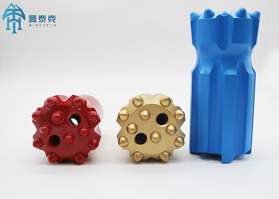 εργαλείο διατρήσεων βράχου κομματιών κουμπιών 80mm το τεράστιο T45 που περνιέται κλωστή αποσύρει