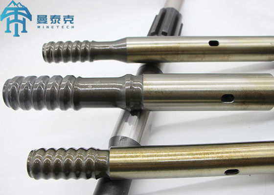 Προσαρμοστής κνημών τρυπανιών βράχου Copco ατλάντων T38 για τη ράβδο μεταλλείας βράχου