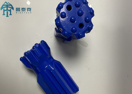 76mm T38 Retrac Button Bit Hard Rock Drill Καρβιδίου Τουλφστάνου