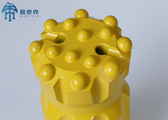 T45 89mm Retrac Tungsten Carbide Thread Button Bit για σκληρό βράχο