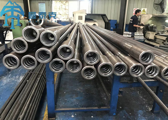 Μήκος 3,66m MF T45 Drill Rod Quarrying Tunneling Blasting Εξαρτήματα μηχανών εξόρυξης