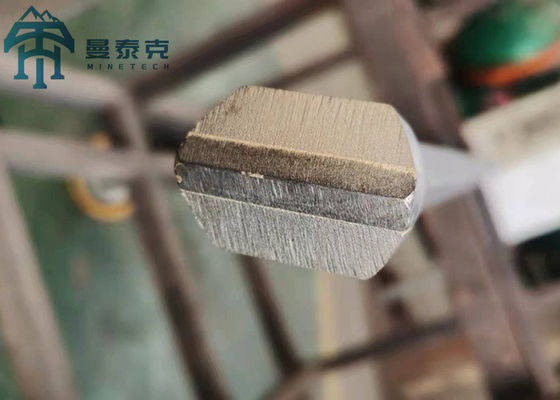 H22 108mm Hex Drill Rod Rock Drilling Holi for Underground Mining