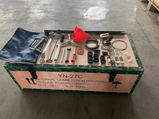 YN27C Πνευματική μηχανή τρυπήματος πετρώματος Pionjar 120 Jack Hammer για το σπάσιμο εργασιών