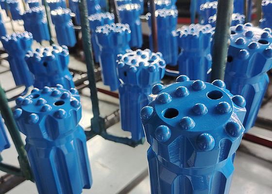 Πιο ψηλό σφυρί 76mm T45 αφαιρέστε το κουμπί Bit Σιμεντοποιημένο εργαλείο εξόρυξης καρβιδίου