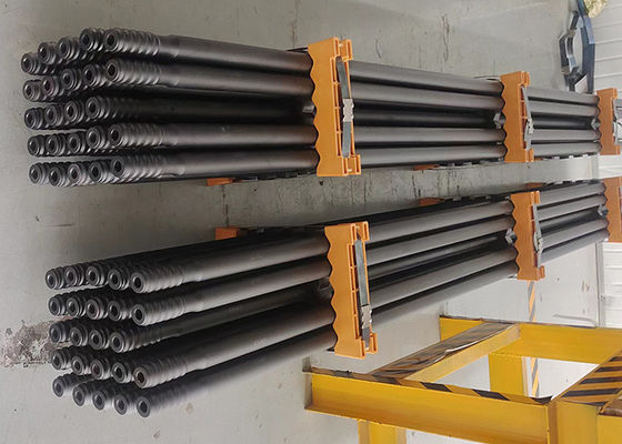 T38-Hex35-R32 3700mm Drifter Rod with 23CrNi3Mo Material for Tunneling and Mining