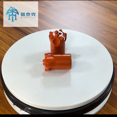 Τρυπάνι κουμπωτό 32mm 11 μοιρών ανθεκτικό στη φθορά για διάτρηση βράχων υψηλής απόδοσης