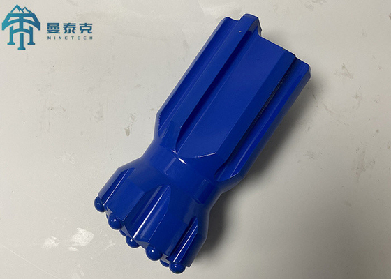 Εργαλεία εξόρυξης T51 152mm Rock Drilling Bit Μπλε χρώμα Βαλλιστικό κουμπί