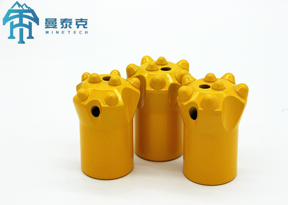 Βυθότρυπα Taper Button Bit Taper Broca 11° 7 Στρίβες για εξόρυξη