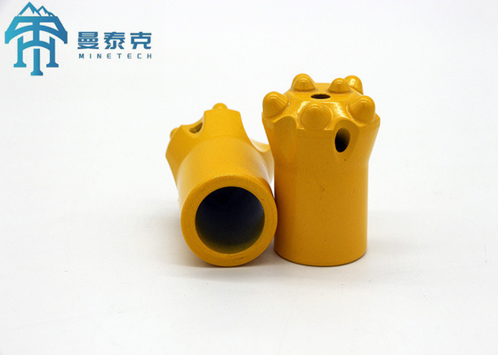 Πολλαπλή λειτουργία 11Degree 36 mm Taper Button Drill Bit για γεωτρήσεις σε σκληρό βράχο
