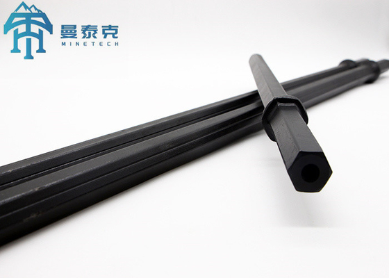 Εργαλεία Drillig Hex22 7/11/12 μοίρες Κορυφή πετρώματος Drill Rod Για Jack Hammer