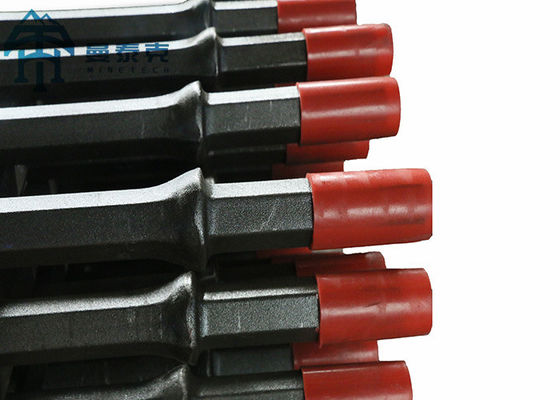 Εργαλεία γεωτρήσεις πετρώματος 7 βαθμών 22 χιλιοστών εξαγωνική ράβδος γεωτρήσεις για λατομείο