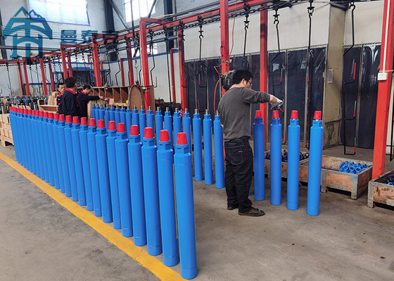 Χαμηλό Downhole DTH διάτρυσης βράχου πίεσης αέρα μήκος σφυριών TRC90 855mm