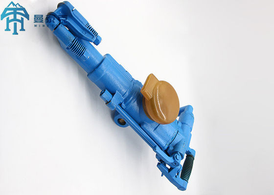 Μικρές εξορυκτικές γεωτρήσεις YT27 Air Leg Πνευματική γεωτρική πετρώματος με υψηλή απόδοση γεωτρήσεων