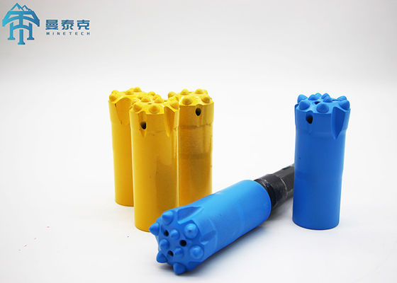 Καρβίδιο 45mm βολφραμίου κομμάτια τρυπανιών βράχου κουμπιών νημάτων R32