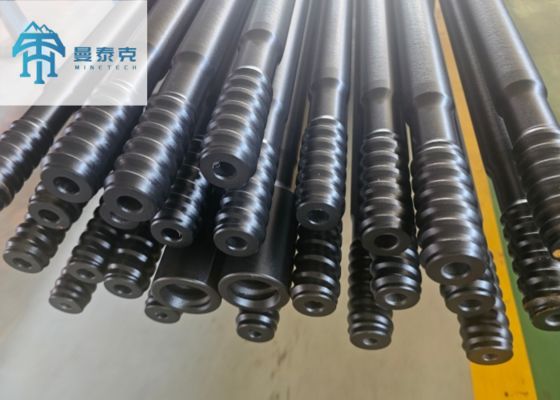 T38-H35-R32 Στρογγυλή ράβδος γεώτρησης πετρώματος 2700 mm για παρασυρόμενη σήραγγα